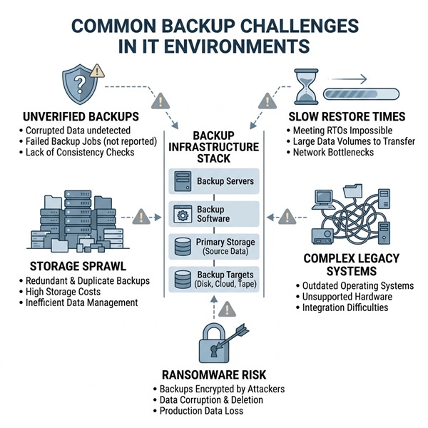 Proxmox Backup Server Common Backup Challenges