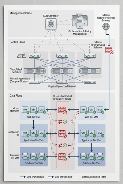 Proxmox Software Defined Networking Firewall