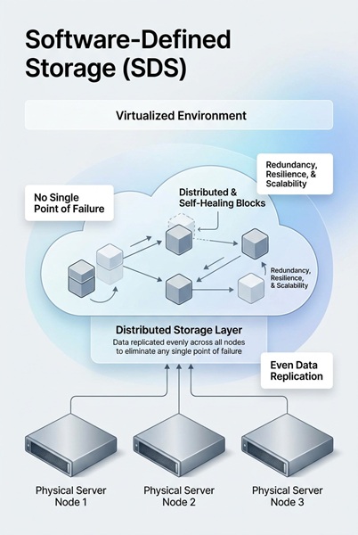 Proxmox Software Defined Storage SDS