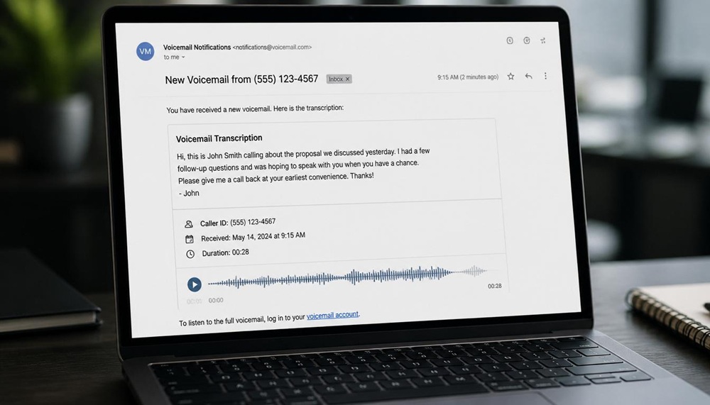 Voice Mail Transcripions Voice Mail Transcripions