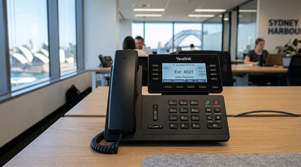 Yealink IP Phone on a SIP Trunck